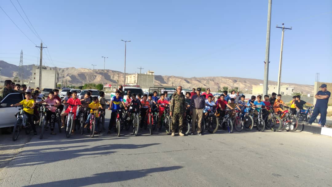 مسابقه دوچرخه سواری در فیشور برگزار شد