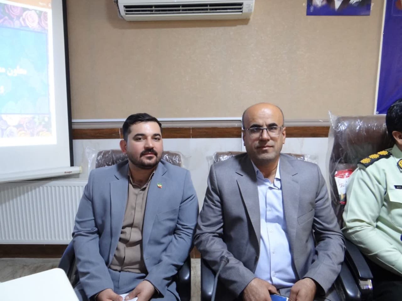آیین معارفه مسئول حراست فرمانداری شهرستان اوز برگزار شد